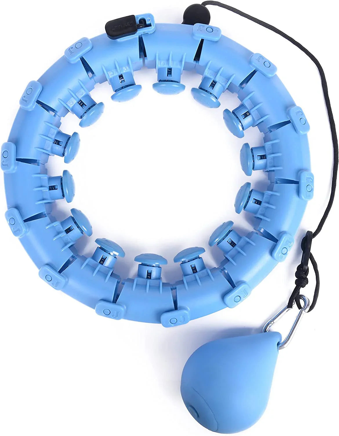 Weighted Hula Hoop | Adjustable Fitness Hoop | Fitness And Fashion