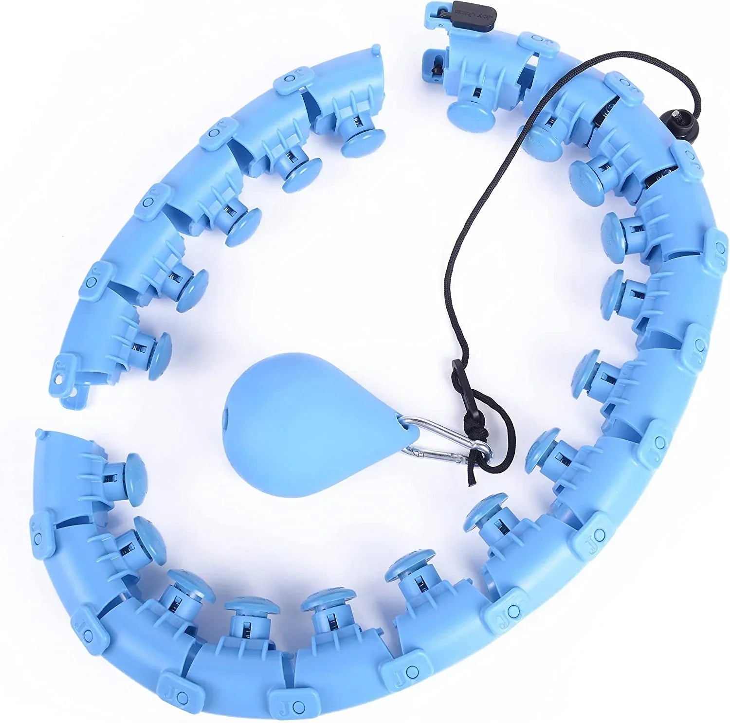 Weighted Hula Hoop | Adjustable Fitness Hoop | Fitness And Fashion