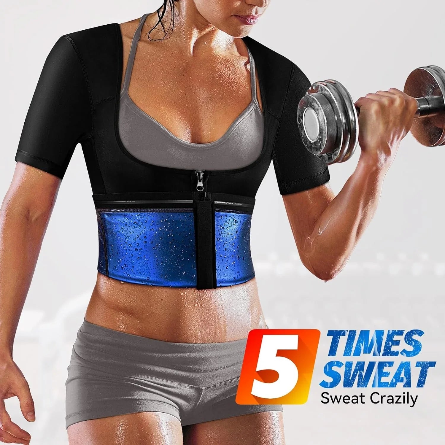 Women’s Sweat Vest | Sauna Vest | Fitness And Fashion
